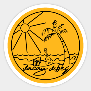 Vacay Vibes Sticker